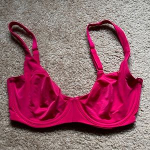 Cuup Pink Dahlia Microfiber Scoop Bra